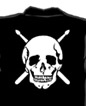 Skull With Drumsticks
