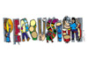 Percussion T-Shirt - Instrument Letters